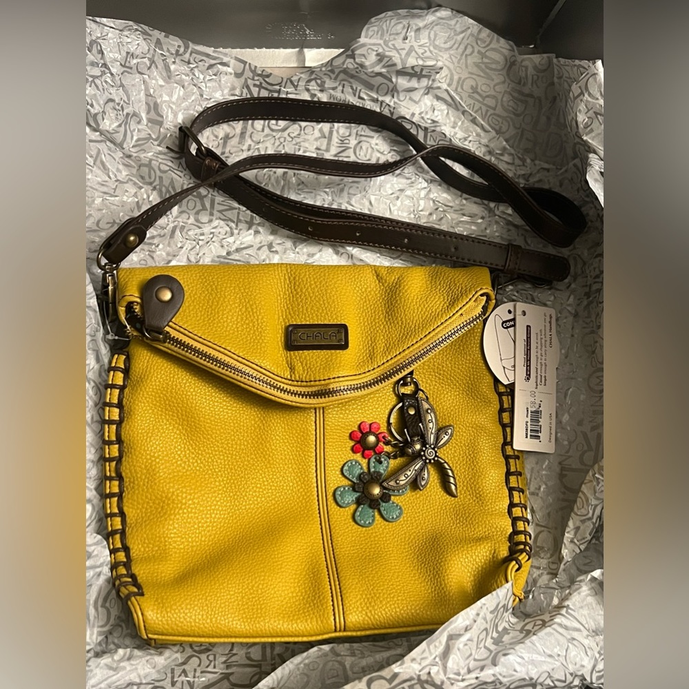 NWT CHALA CROSSBODY BAG WITH CHARMS